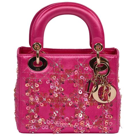 dior bag pink and white|mini lady dior bag pink.